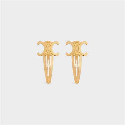 celine hair clip|Celine hair accessories women.